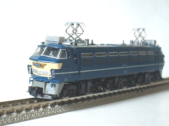鉄道模型工房 / 我が家の機関車たち / EF66-53